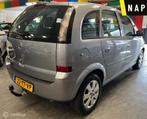 Opel Meriva 1.6-16V NAP - Airco - Distr. Vervangen -Trekhaak, Voorwielaandrijving, Gebruikt, Zwart, 4 cilinders