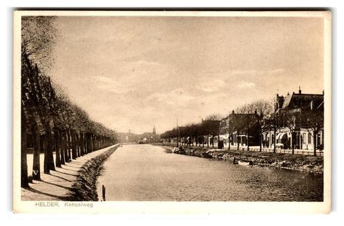 Den Helder, Kanaalweg, Verzamelen, Ansichtkaarten | Nederland, Gelopen, Noord-Holland, 1940 tot 1960, Verzenden