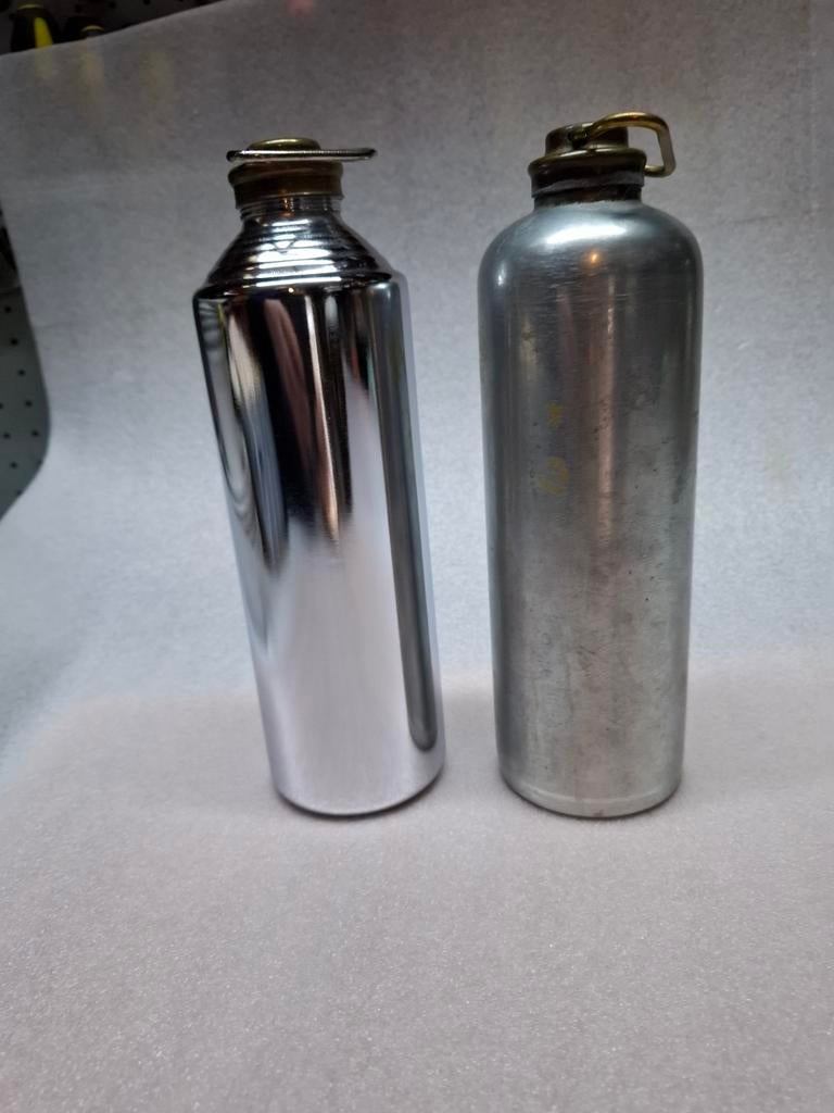 Warm Waterkruiken met messing sluiting Vintage, Overige typen, Ophalen of Verzenden, Gebruikt, Metaal