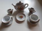 Schattig mini serviessetje met beertjes design, Ophalen of Verzenden, Nieuw, Overige materialen, Compleet servies