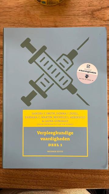 Verpleegkundige vaardigheden, deel 1, 9e editie met datzalje beschikbaar voor biedingen