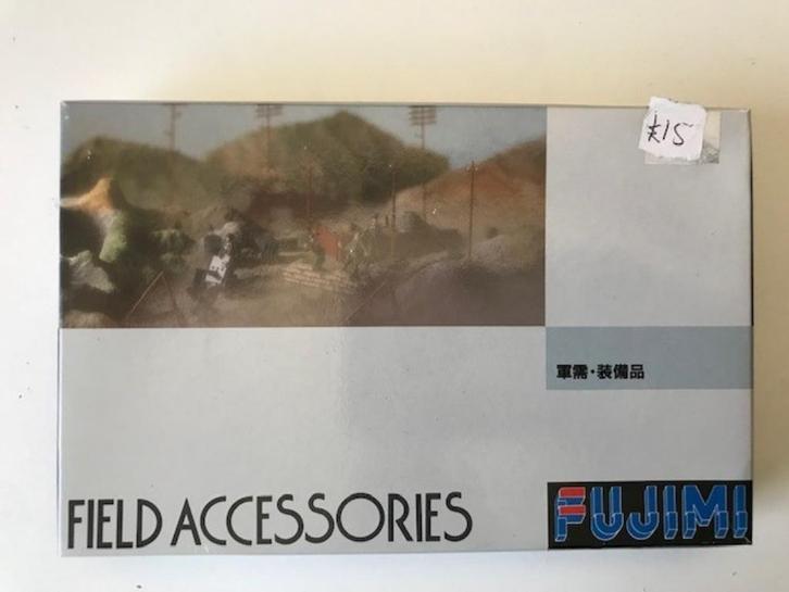 ROWASP UTLET | Fujimi 1/76 D10 Field Accessories | NIET COMP, Hobby en Vrije tijd, Modelbouw | Figuren en Diorama's, Gebruikt