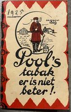 opschrijfboekje 1925 reclame Pool’s tabak Hoorn, Ophalen of Verzenden, Gebruikt, Gebruiksvoorwerp