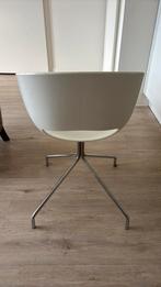 Sintesi Orbit Large vintage eetkamerstoelen, Huis en Inrichting, Stoelen, Ophalen, Kunststof, Gebruikt, Wit