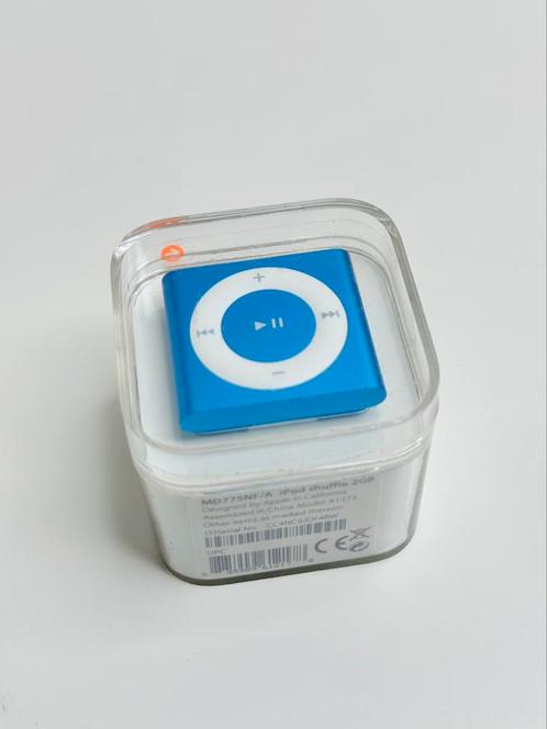 Apple iPod Shuffle 4e gen 2GB Blauw, Audio, Tv en Foto, Mp3-spelers | Apple iPod, Nieuw, Shuffle, 2 tot 10 GB, Blauw, Verzenden
