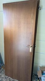 2 stuks binnendeuren, 82 en 83 x 201 cm, Doe-het-zelf en Verbouw, Deuren en Horren, Ophalen, Gebruikt, 80 tot 100 cm, Binnendeur