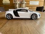 1/18 Kyosho Audi R8 V8 (White) Diecast Model, Hobby en Vrije tijd, Modelauto's | 1:18, Ophalen, Zo goed als nieuw, Auto, Kyosho