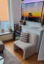 Karwei fauteuil Kate - Bouclé stof, Ophalen of Verzenden, Zo goed als nieuw, Stof, Eén