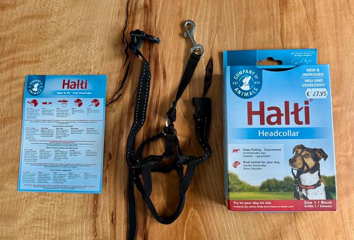 Anti pull hoofdband hond , halti , 31-40 cm., Dieren en Toebehoren, Hondenriemen, Nieuw, Hondenriem-accessoire, Ophalen of Verzenden