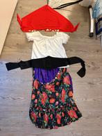 Zigeunerin Carnaval Kostuum, Carnaval, Maat 46/48 (XL) of groter, Ophalen of Verzenden, Zo goed als nieuw