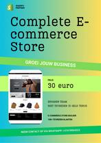 E-commerce webshop builder, Website Bouw
