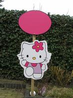 hello kitty geboortebord meisje geboren, Ophalen, Zo goed als nieuw, Geboortebord