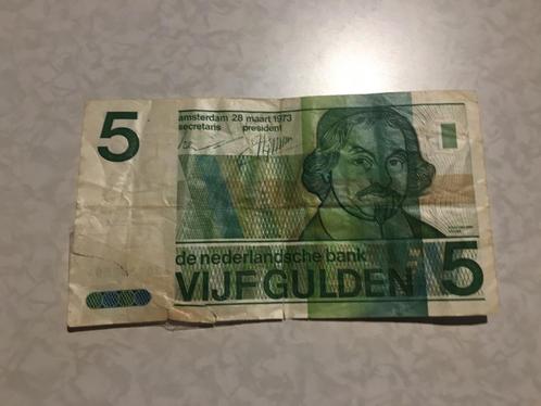 5 Gulden Bankbiljet: Vondel II, Postzegels en Munten, Bankbiljetten | Nederland, Los biljet, 5 gulden, Ophalen