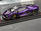 Lamborghnini Revuelto Viola Pasifae MR 1:18 NIEUW ! C4F, Overige merken, MR, ., Nieuw