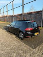 Volkswagen Golf 1.4 TSI 103KW DSG 2013 Zwart, Auto's, Volkswagen, Zwart, 4 cilinders, Leder en Stof, Zwart