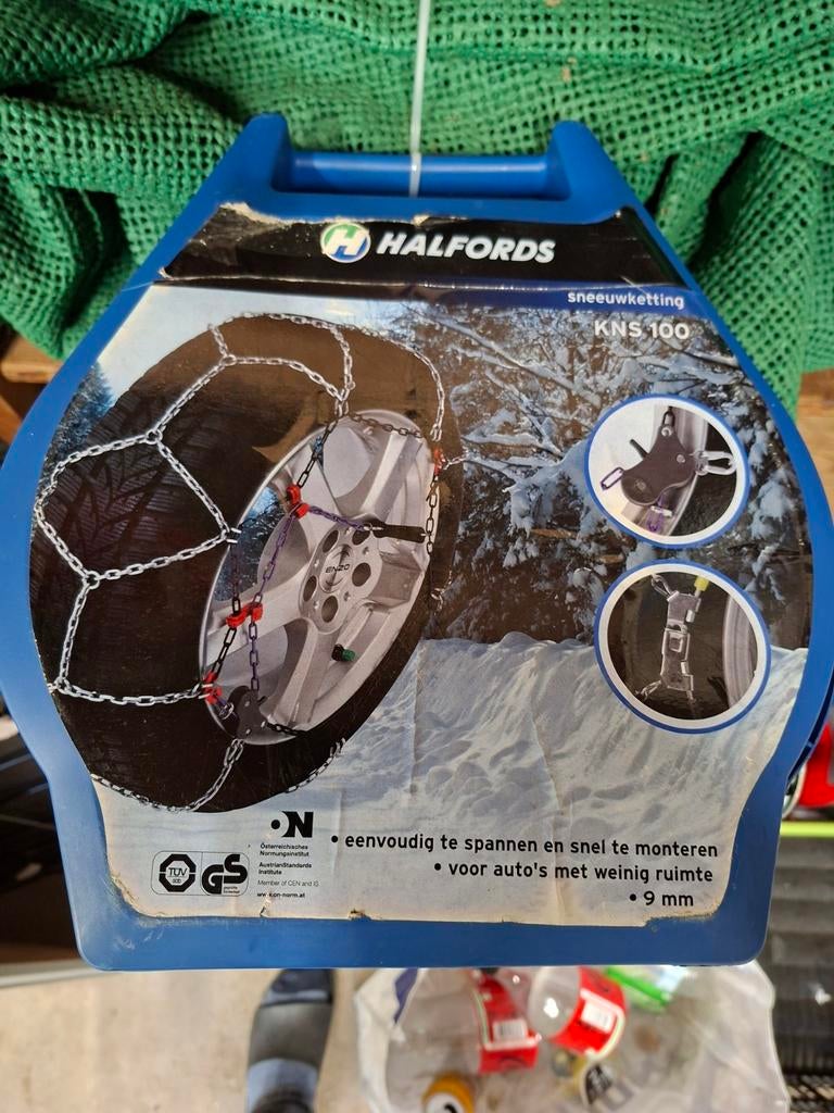 Sneeuwkettingen Halfords., Ophalen of Verzenden, Zo goed als nieuw