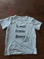 Shirt jongen maat 86 ik word grote broer, Kinderen en Baby's, Babykleding | Maat 86, Ophalen of Verzenden, Gebruikt, Jongetje