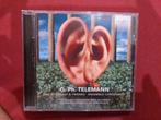 CD TELEMANN - Dubbelconcerten met blokfluit, Ophalen of Verzenden, Barok, Zo goed als nieuw