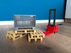 Bruder Palletwagen met Pallets - Weinig Gebruikt, Kinderen en Baby's, Speelgoed | Speelgoedvoertuigen, Ophalen of Verzenden, Zo goed als nieuw