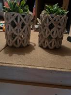 Bloempot, Tuin en Terras, Rond, Ophalen of Verzenden, Zo goed als nieuw, Aardewerk