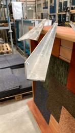 Aluminium hoeklijn profielen glaslatten T-profiel gebruikt, Ophalen, Zo goed als nieuw, 250 mm of meer
