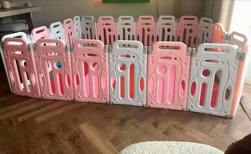 Lucellia grondbox Playpen XL box, Kinderen en Baby's, Boxen, Zo goed als nieuw, Rechthoekig, Boxkleed, Ophalen