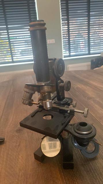 Te koop: Antieke Ernst Leitz Wetzlar Microscoop uit 1921 beschikbaar voor biedingen