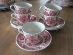 Kop en schotels Barrats Elizabethan roze (rood/pink), Ophalen of Verzenden