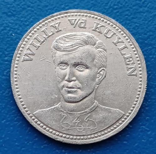 Penning - Willy van der Kuijlen PSV - Shell 1970, Postzegels en Munten, Penningen en Medailles, Overige materialen, Nederland