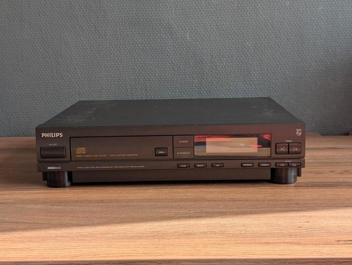 Philips CD210/60R CD Speler - Twin DAC, werkt goed!, Audio, Tv en Foto, Cd-spelers, Zo goed als nieuw, Philips, Ophalen of Verzenden