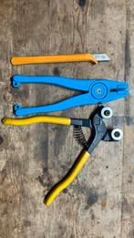 Glas in lood / tiffany gereedschap set, Verzenden, Gebruikt