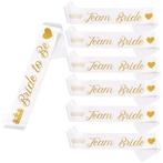 Bride to be en Team Bridd sjerpen set, Wit, Nieuw, Ophalen of Verzenden, Accessoires