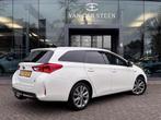 Toyota Auris Touring Sports 1.8 Hybrid Executive | Camera |, 136 pk, Gebruikt, Leder en Stof, Hybride Elektrisch/Benzine