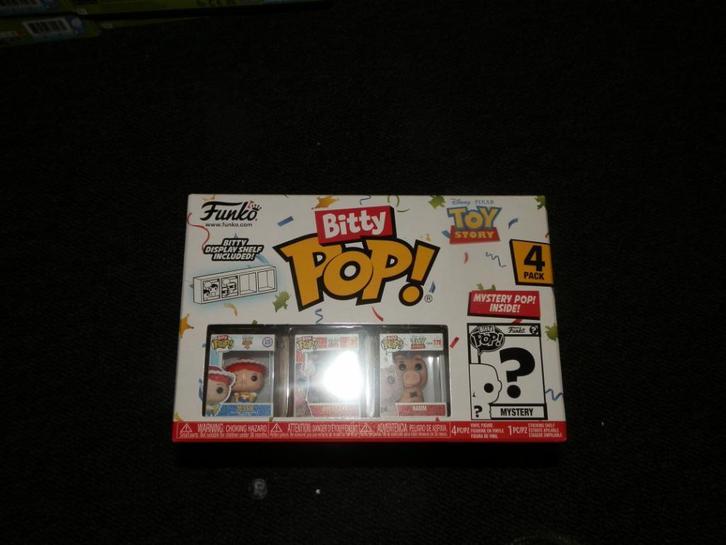 Bitty POP Toy story 4 pack 9,5 cm x 14 cm nieuw ., Verzamelen, Poppetjes en Figuurtjes, Nieuw, Ophalen of Verzenden