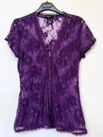 MARK prachtige top kant lace paars XXL, Verzenden, Paars, Maat 42/44 (L), Mark