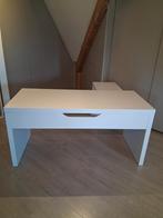 Ikea bureau wit Malm, Huis en Inrichting, Bureaus, Ophalen, Gebruikt