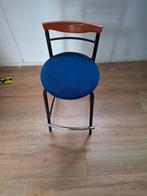 Set van 4 krukjes met leuning, Ophalen of Verzenden, 60 tot 90 cm