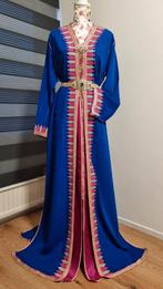 Elegante blauwe Marokkaanse Takchita, Ophalen of Verzenden