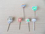 6 oude reclame speldjes, Verzamelen, Speldjes, Pins en Buttons, Ophalen of Verzenden, Zo goed als nieuw, Overige onderwerpen, Speldje of Pin