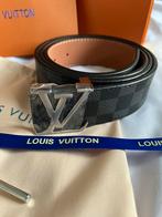 Louis Vuitton riem, Kleding | Heren, Riemen en Ceinturen, Zwart, Ophalen of Verzenden, Zo goed als nieuw, 115 cm of meer