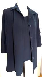 Scarlatti blouse met bijpassende top maat 44 [DM], Kleding | Dames, Ophalen of Verzenden, Zo goed als nieuw, Maat 42/44 (L), Blauw