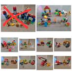 20 sets duplo brandweerwagen, kasteel, dierentuin, spiderman, Ophalen of Verzenden, Gebruikt, Complete set, Duplo