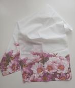 Polyester sjaal met roze bloemmotief, Kleding | Dames, Mutsen, Sjaals en Handschoenen, Oosterveldweg 15, 7274 DZ, Verzenden, Nieuw