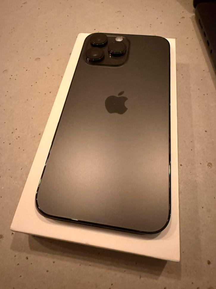 iPhone 14 Pro Max 512GB, zgan met garantie, 100% batterij, Telecommunicatie, Mobiele telefoons | Apple iPhone, Zo goed als nieuw
