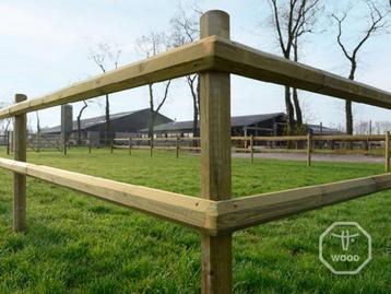 Grenenhout hoekpaal | Paddock, hekwerk, omheining & balken beschikbaar voor biedingen