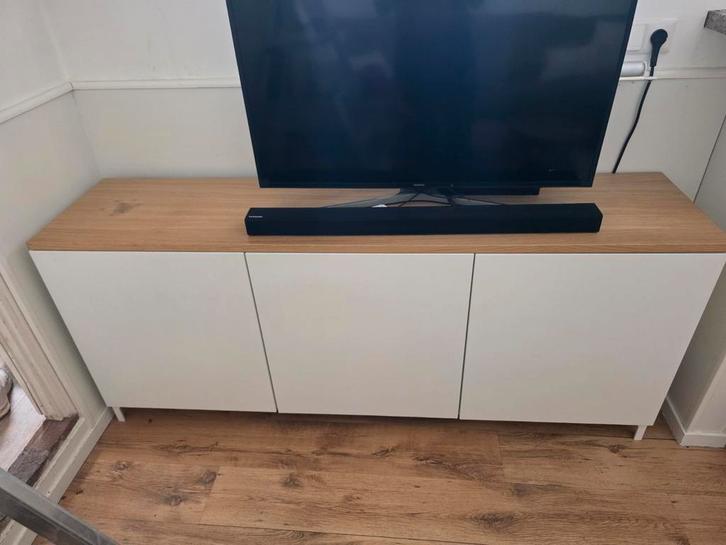 IKEA BESTÅ tv-meubel, Huis en Inrichting, Kasten | Televisiemeubels, Zo goed als nieuw, Minder dan 100 cm, 150 tot 200 cm, 25 tot 50 cm