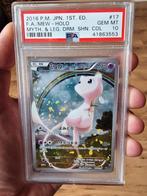 MEW FULL ART PSA 10 1ST EDITION, Hobby en Vrije tijd, Verzamelkaartspellen | Pokémon, Verzenden, Zo goed als nieuw, Losse kaart