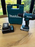 Makita accu boor schroefmachine, Variabele snelheid, Ophalen of Verzenden, Minder dan 400 watt, Zo goed als nieuw