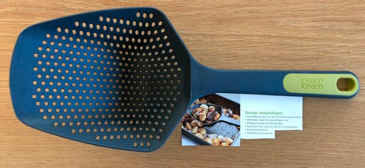 Joseph Joseph nieuwe scoop/ vergietlepel, Huis en Inrichting, Keuken | Keukenbenodigdheden, Nieuw, Ophalen of Verzenden