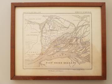 geografische kaart Biesbosch, Dubbeldam, Dordrecht, Hoekse W beschikbaar voor biedingen
